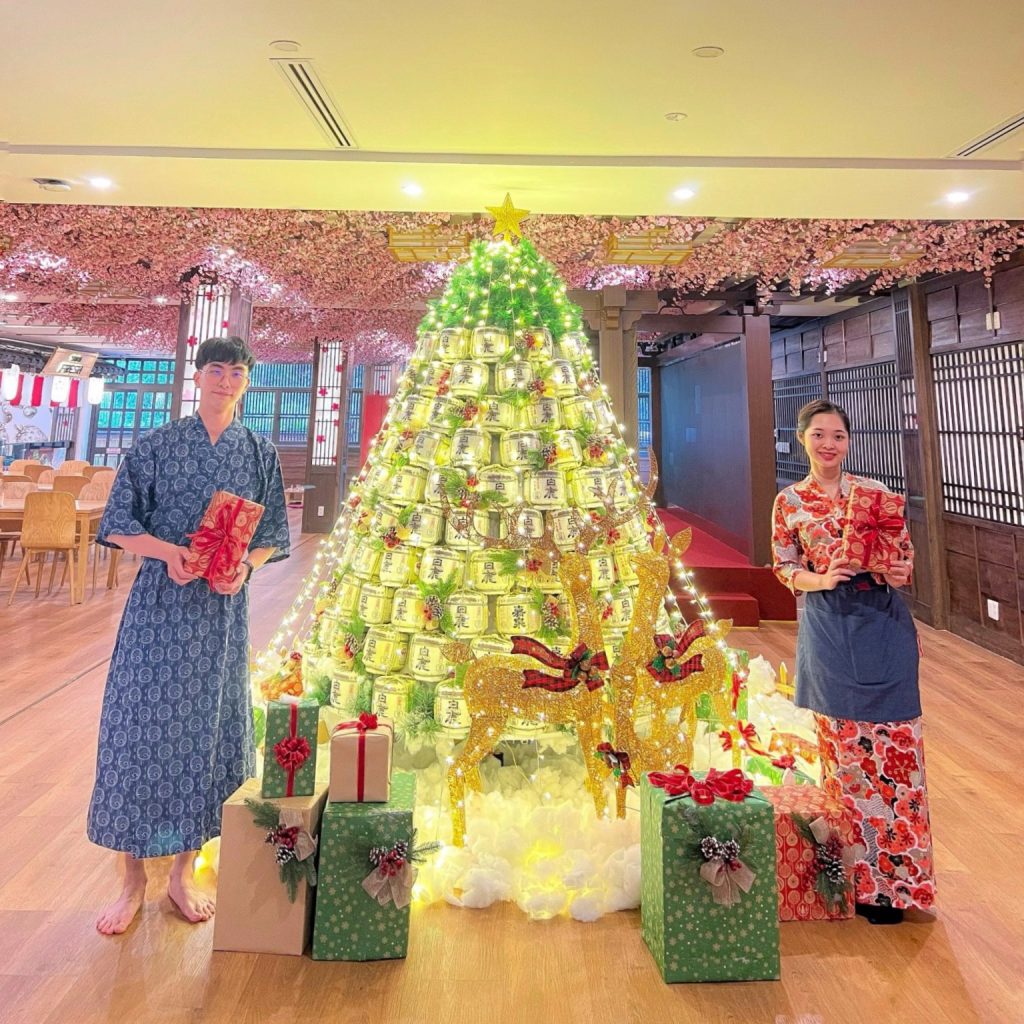 Không khí Giáng Sinh tại Yoko Onsen Quang Hanh 